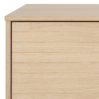 Komoda KENSINGTON 180 dub/matná čierna 4