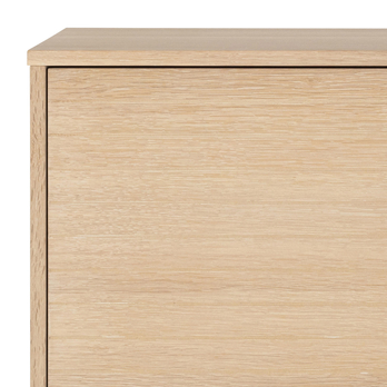 Komoda KENSINGTON 91 dub/matná čierna 4