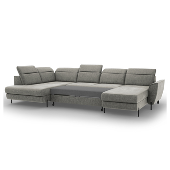 Sedacia súprava KENZO II svetlosivá, pravá 1