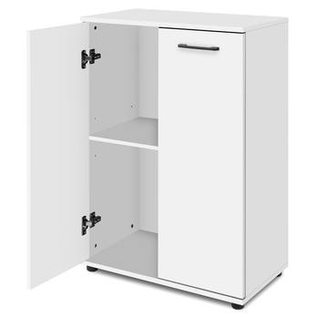 Komoda KERRY 01B biela vysoký lesk 2