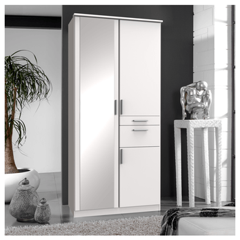 Šatníková skriňa KESTER I biela 1