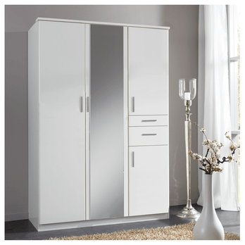 Šatníková skriňa KESTER II biela 1