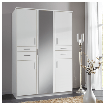 Šatníková skriňa KESTER III biela 1