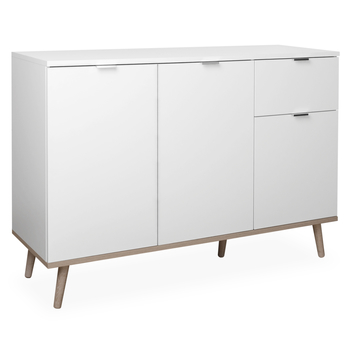 Komoda  KEVEN 56 dub sonoma/biela 4