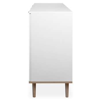 Komoda  KEVEN 56 dub sonoma/biela 5