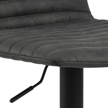 Barová stolička KIMMY sivá/čierna 6