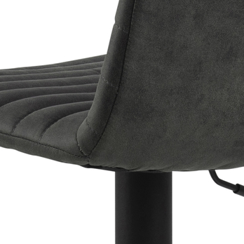 Barová stolička KIMMY sivá/čierna 7