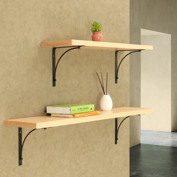 Nástenná polica KIRAL buk, šírka 50 cm 1