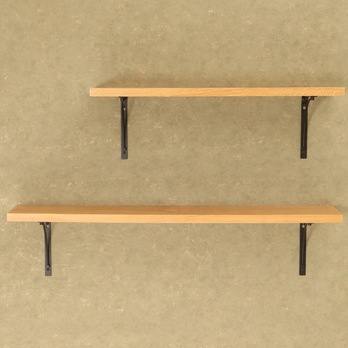 Nástenná polica KIRAL dub, šírka 150 cm 2