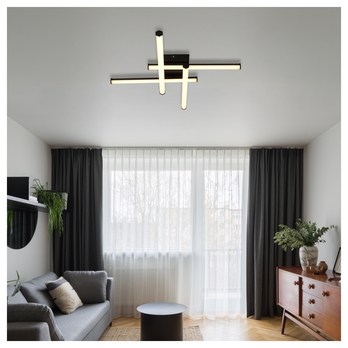 Stropné svietidlo KIRINA 4 čierna 1