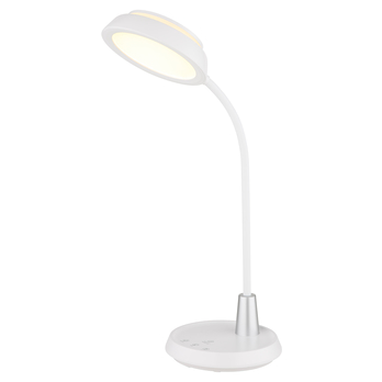 Stolná lampa KIRK biela 3