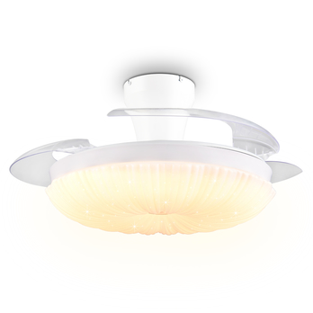 Stropné LED svietidlo s ventilátorom KIRUNA biela 1