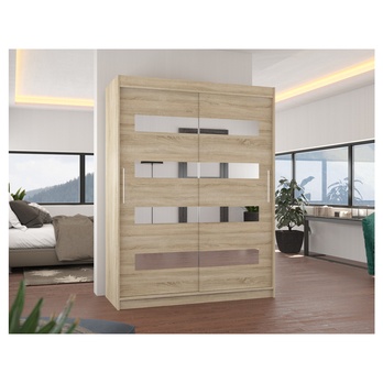 Šatníková skriňa KLOE dub sonoma 1