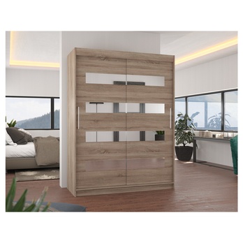 Šatníková skriňa KLOE dub truffel 1