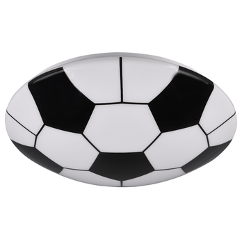 Stropné LED svietidlo KLOPPI čierna/biela 2