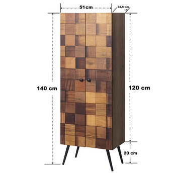 Komoda KOFIN prírodná 8