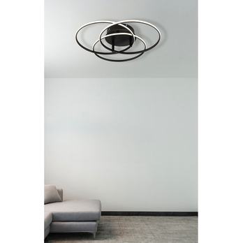 Stropné svietidlo KOMBOS čierna 1