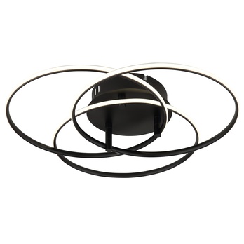 Stropné svietidlo KOMBOS čierna 2