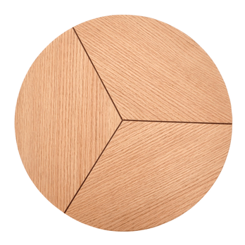 Konferenčný stolík KORADO dub/čierna 1