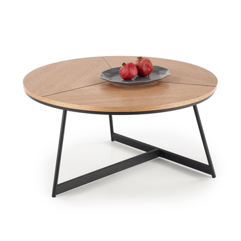 Konferenčný stolík KORADO dub/čierna 3