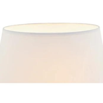 Stolná lampa KORNEL biela/strieborná 3