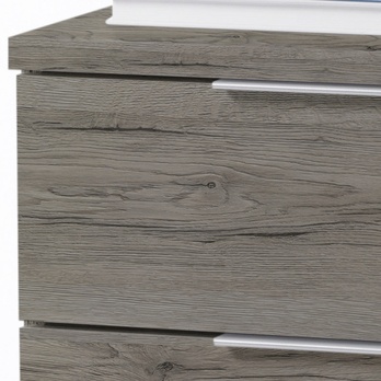 Nočný stolík KORON 3 dub sanremo tmavý 2