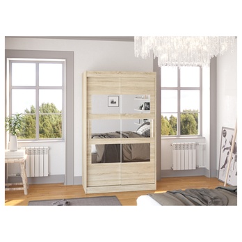 Šatníková skriňa KOSTA dub sonoma 1