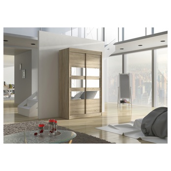 Šatníková skriňa KOSTA dub sonoma 3