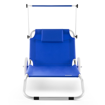 Záhradné ležadlo KRETA modrá 2