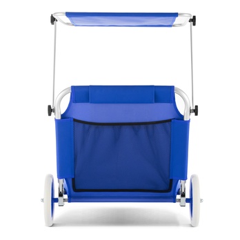 Záhradné ležadlo KRETA modrá 4