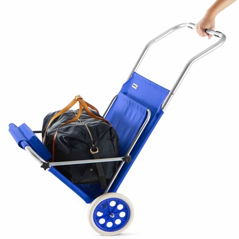 Záhradné ležadlo KRETA modrá 6