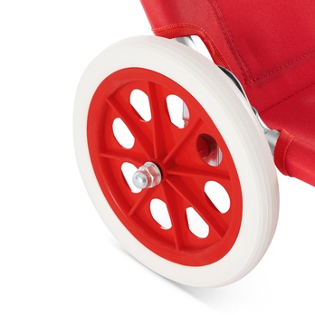 Záhradné ležadlo KRETA červená 11