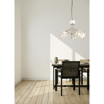 Závesné svietidlo KRIS 9 matný nikel 1