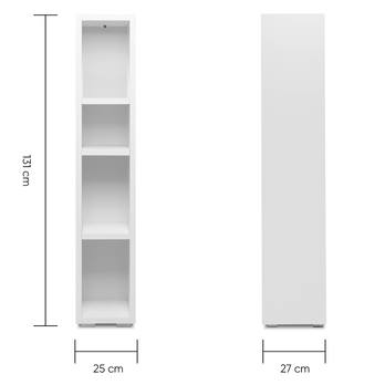 Regál KRISTA 21 biela 4