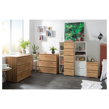 Regál KRISTA 21 biela 1