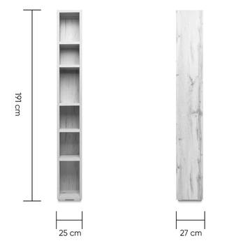 Regál KRISTA 24 biela 4