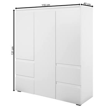 Komoda  KRISTA 53 biela 6