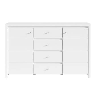 Komoda KRISTINA biela, šírka 144 cm 3