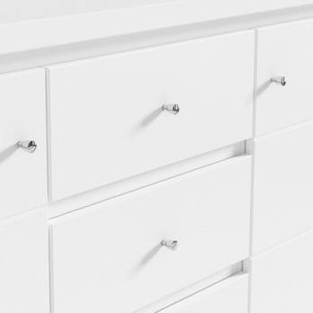 Komoda KRISTINA biela, šírka 144 cm 4