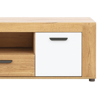 TV stolík KRONOS dub evoke/biela 4