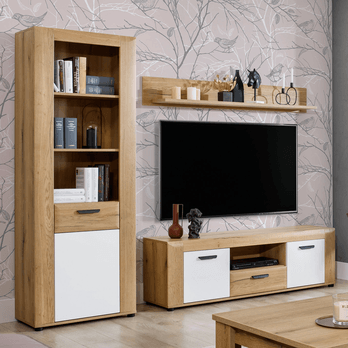 Závesná polica KRONOS dub evoke 2