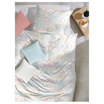 Posteľná bielizeň KRUHY 70x90 a 140x200 cm 2