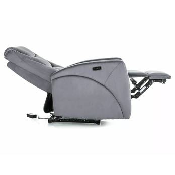 Relaxačné kreslo KRUNUS sivá 3