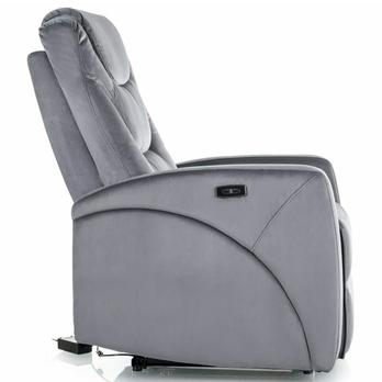 Relaxačné kreslo KRUNUS sivá 4