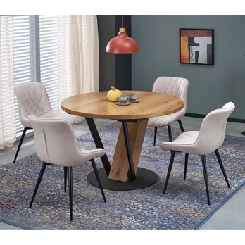 Jedálenská stolička KS-567 béžová 1