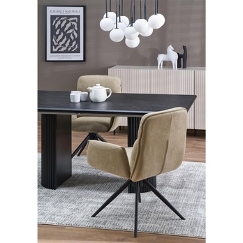 Jedálenská stolička KS-574 tmavobéžová 12