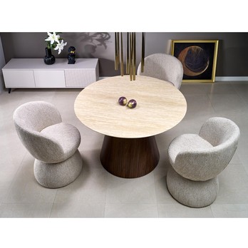 Jedálenská stolička KS-581 béžová 12