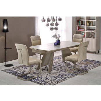 Jedálenská stolička KS-584 béžová/kašmírová 1