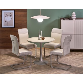 Jedálenská stolička KS-584 béžová/kašmírová 11