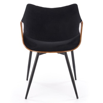 Jedálenská stolička KS-586 orech/čierna 4